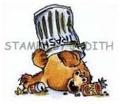 H-227 Sm. Trash Can Bear